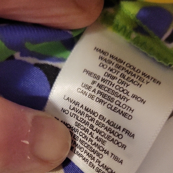 Nine West Women's Floral Sleeveless Top - Multicolor - Picture 7 of 9